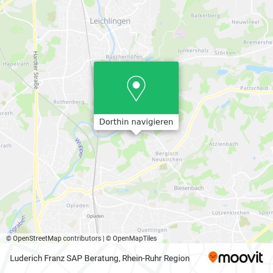 Luderich Franz SAP Beratung Karte