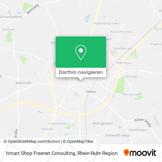 Itmart Shop Freenet Consulting Karte
