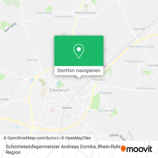 Schornsteinfegermeister Andreas Domke Karte