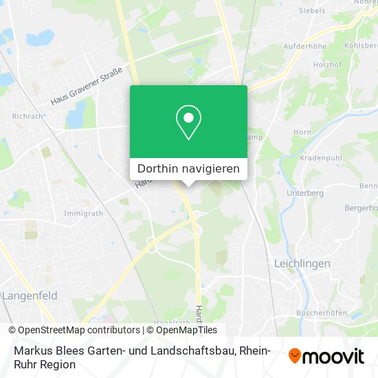 Markus Blees Garten- und Landschaftsbau Karte