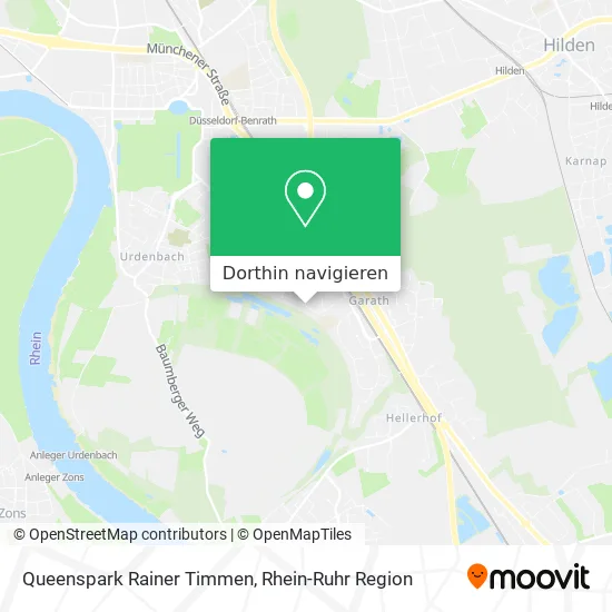 Queenspark Rainer Timmen Karte