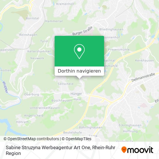 Sabine Struzyna Werbeagentur Art One Karte