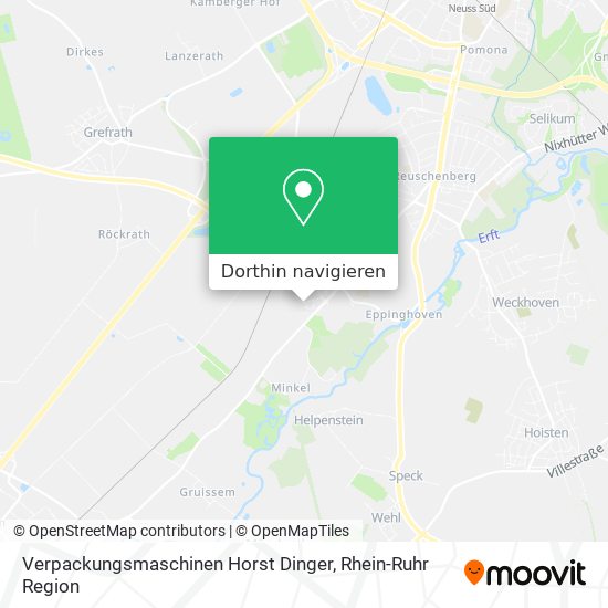 Verpackungsmaschinen Horst Dinger Karte