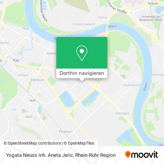 Yogata Neuss Inh. Aneta Jeric Karte