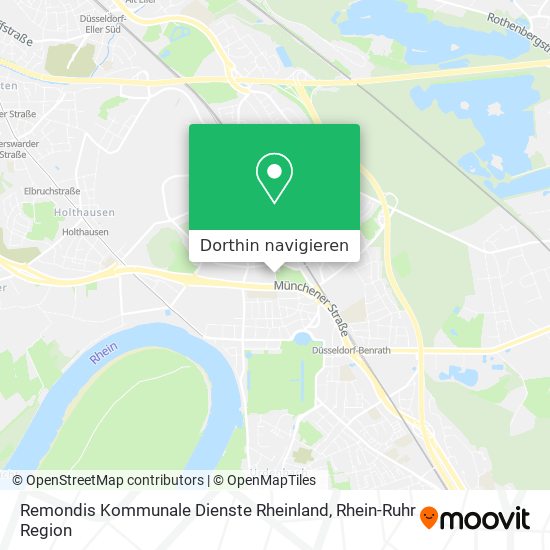 Remondis Kommunale Dienste Rheinland Karte