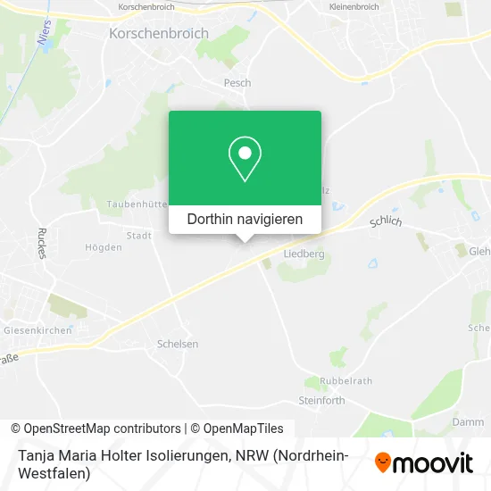 Tanja Maria Holter Isolierungen Karte