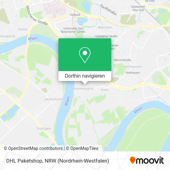 DHL Paketshop Karte