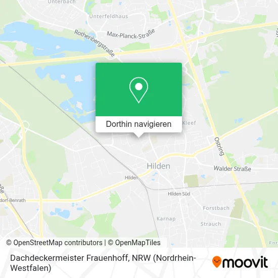 Dachdeckermeister Frauenhoff Karte