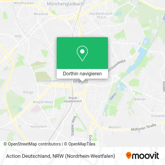 Action Deutschland Karte