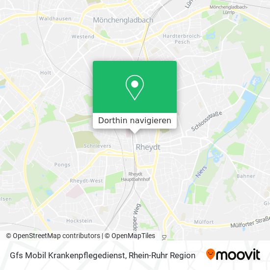 Gfs Mobil Krankenpflegedienst Karte