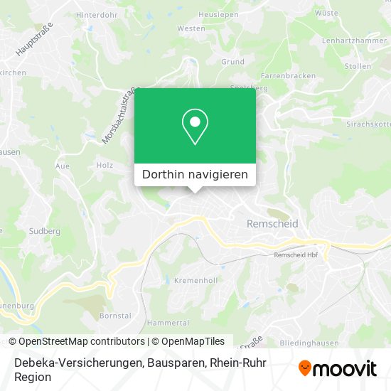 Debeka-Versicherungen, Bausparen Karte