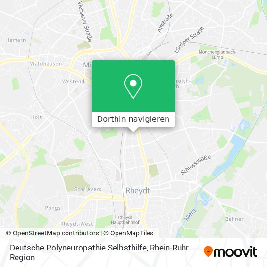 Deutsche Polyneuropathie Selbsthilfe Karte