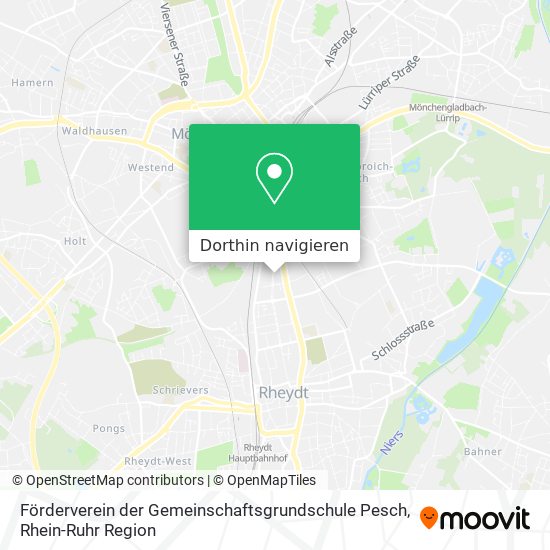 Förderverein der Gemeinschaftsgrundschule Pesch Karte