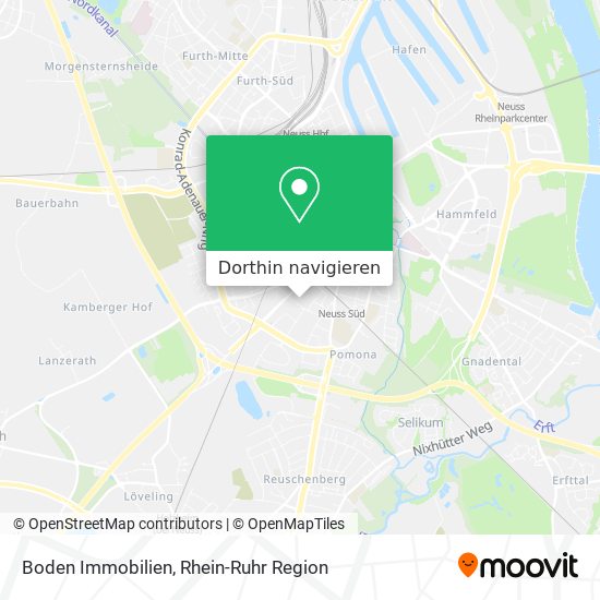 Boden Immobilien Karte