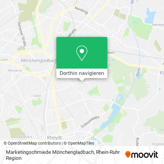 Marketingschmiede Mönchengladbach Karte