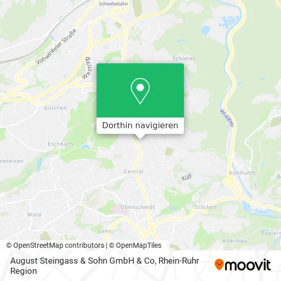 August Steingass & Sohn GmbH & Co Karte