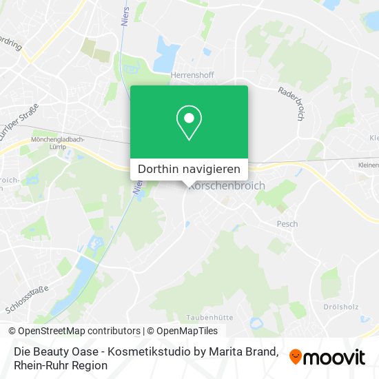 Die Beauty Oase - Kosmetikstudio by Marita Brand Karte