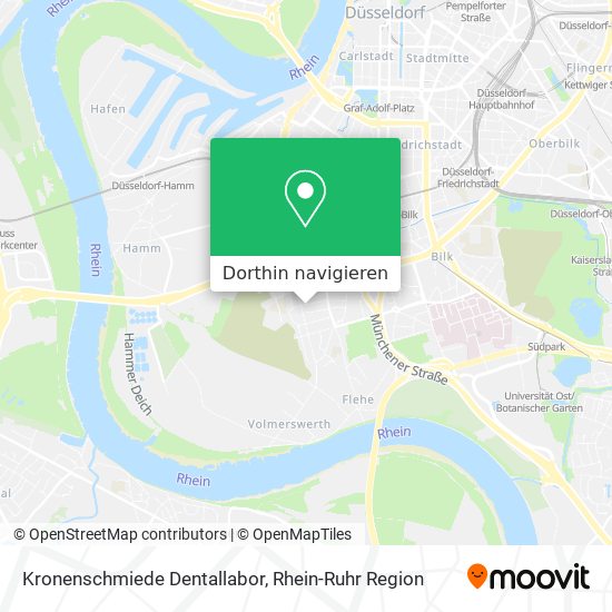 Kronenschmiede Dentallabor Karte