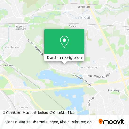 Manzin Marisa Übersetzungen Karte