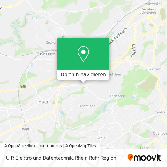 U.P. Elektro und Datentechnik Karte