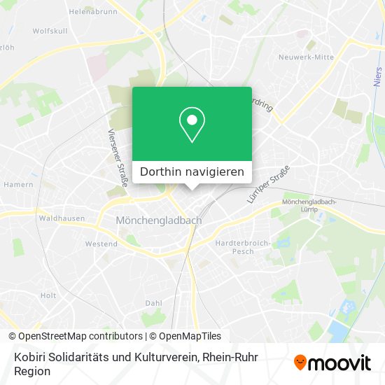 Kobiri Solidaritäts und Kulturverein Karte