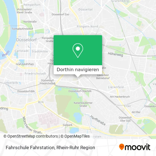 Fahrschule Fahrstation Karte