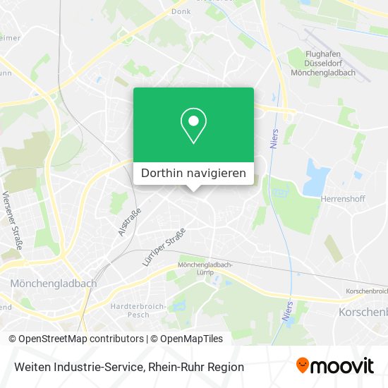 Weiten Industrie-Service Karte