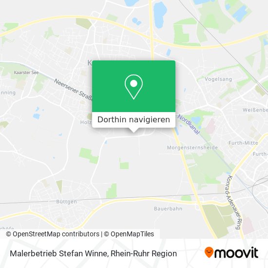 Malerbetrieb Stefan Winne Karte