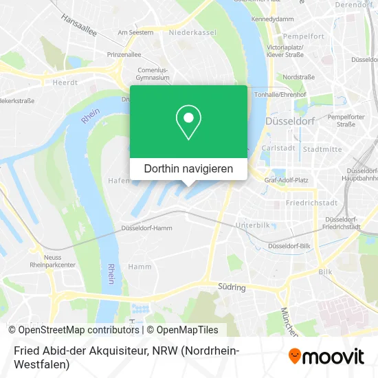 Fried Abid-der Akquisiteur Karte