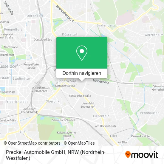 Preckel Automobile GmbH Karte