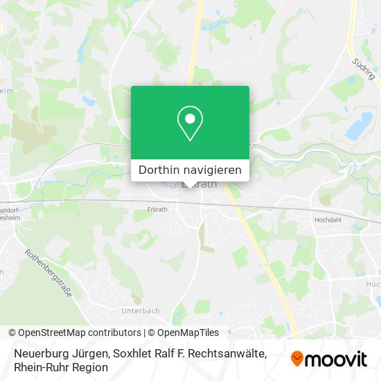 Neuerburg Jürgen, Soxhlet Ralf F. Rechtsanwälte Karte