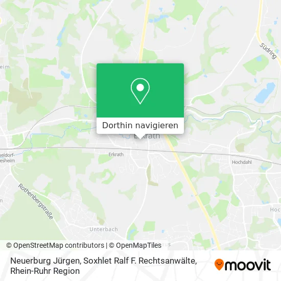 Neuerburg Jürgen, Soxhlet Ralf F. Rechtsanwälte Karte