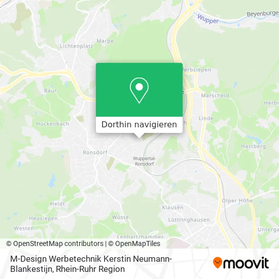 M-Design Werbetechnik Kerstin Neumann-Blankestijn Karte