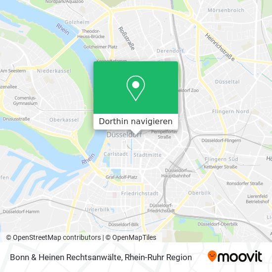 Bonn & Heinen Rechtsanwälte Karte