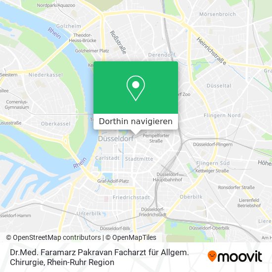 Dr.Med. Faramarz Pakravan Facharzt für Allgem. Chirurgie Karte