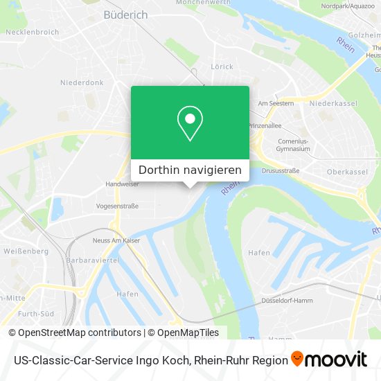 US-Classic-Car-Service Ingo Koch Karte