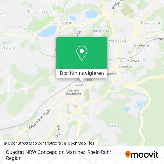 Quadrat NRW Concepcion Martinez Karte