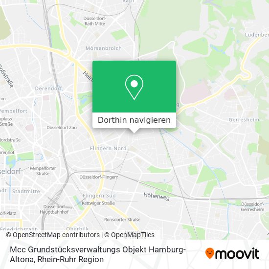 Mcc Grundstücksverwaltungs Objekt Hamburg-Altona Karte