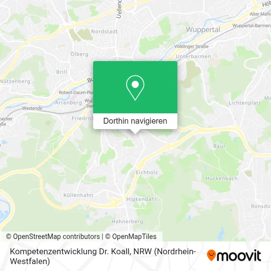 Kompetenzentwicklung Dr. Koall Karte