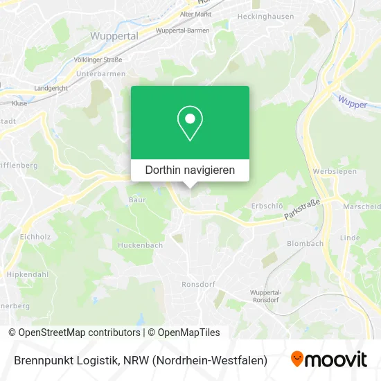 Brennpunkt Logistik Karte