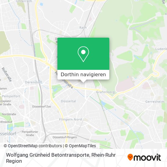 Wolfgang Grünheid Betontransporte Karte