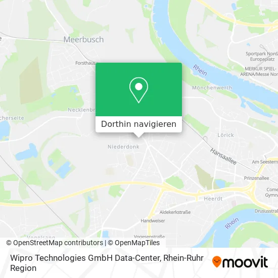 Wipro Technologies GmbH Data-Center Karte