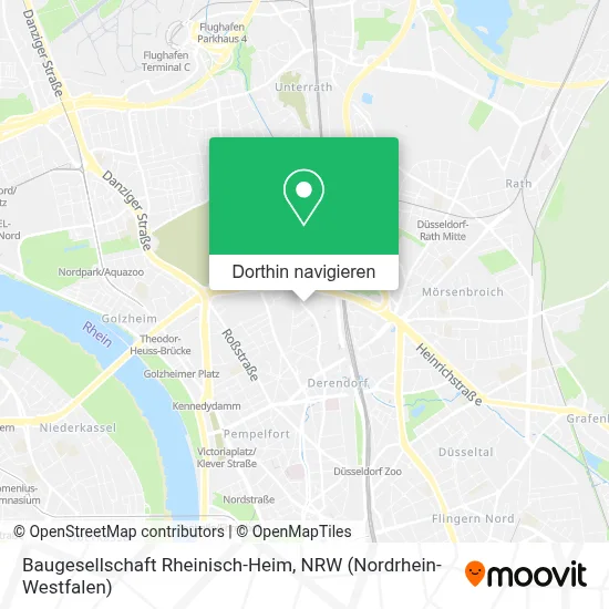 Baugesellschaft Rheinisch-Heim Karte