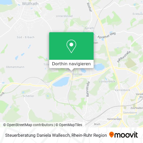 Steuerberatung Daniela Wallesch Karte