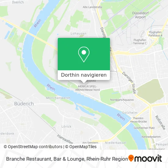 Branche Restaurant, Bar & Lounge Karte