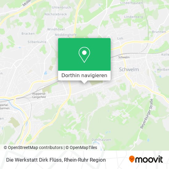 Die Werkstatt Dirk Flüss Karte
