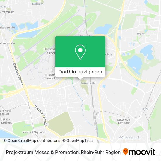 Projektraum Messe & Promotion Karte