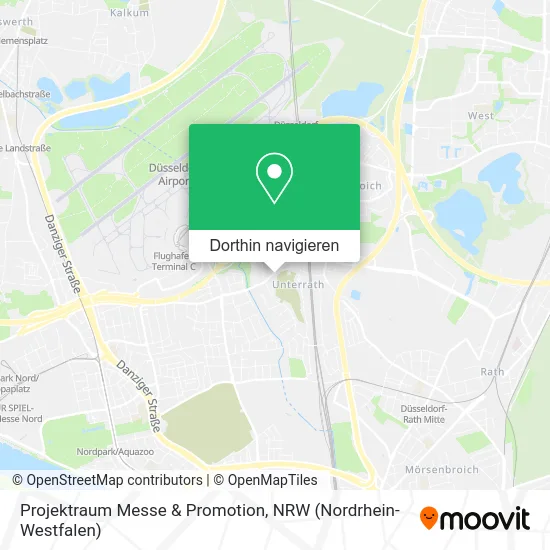 Projektraum Messe & Promotion Karte