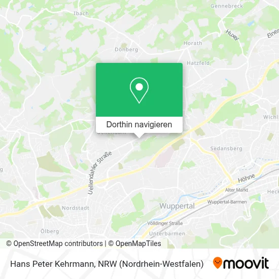 Hans Peter Kehrmann Karte