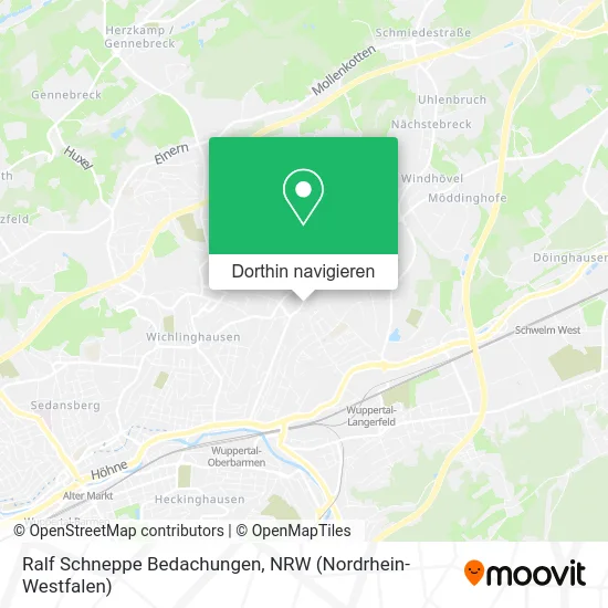 Ralf Schneppe Bedachungen Karte